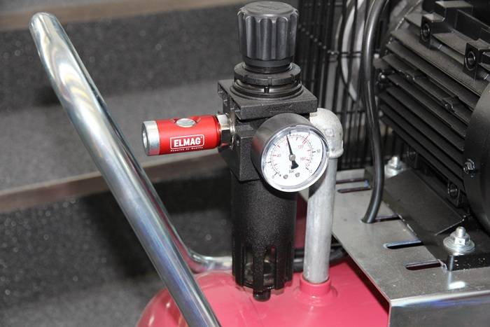 Kompressor PL 600/10/100 D 600l/min 10bar 4kW 400V Behältervolumen 100l