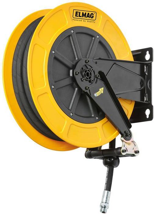Schlauchaufroller INDUSTRIE 4430/13 L.18m Schl.-D.3/8Zoll 20bar f.Druckl./Wasser