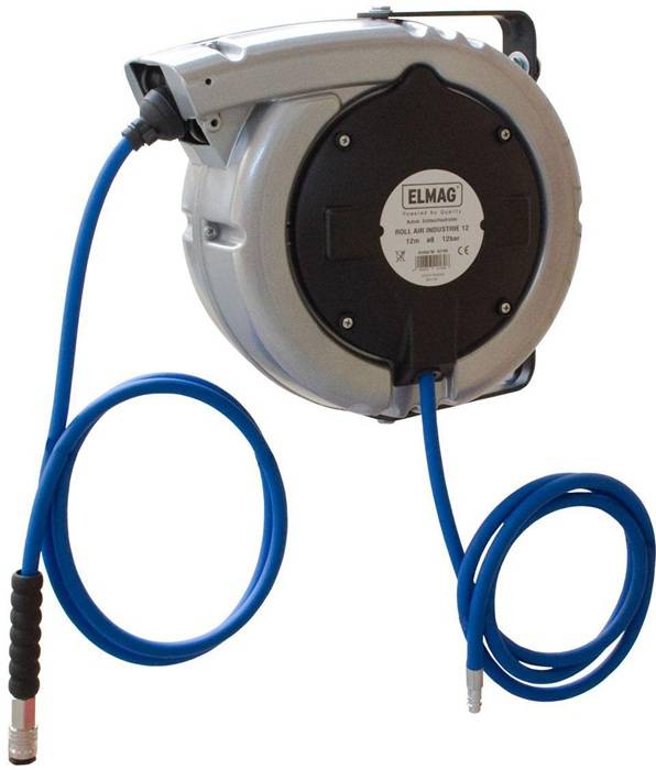 Schlauchaufroller ROLL AIR INDUSTRIE 12 Schlauchlänge 12m Schlauch-D.8x12mm