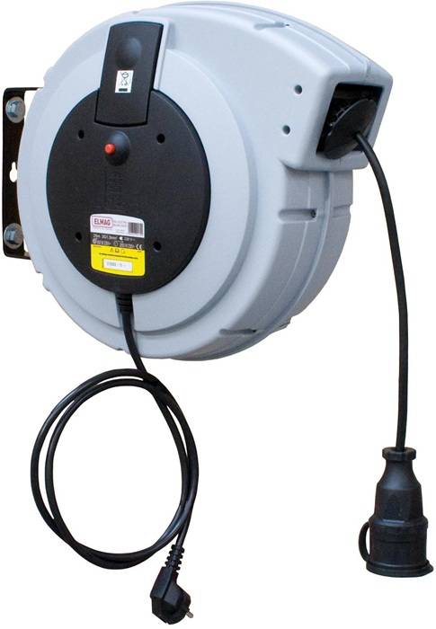 Kabelaufroller MAJOR PLUS 230 Länge 20m automatisch Schutzklasse IP 24 ELMAG