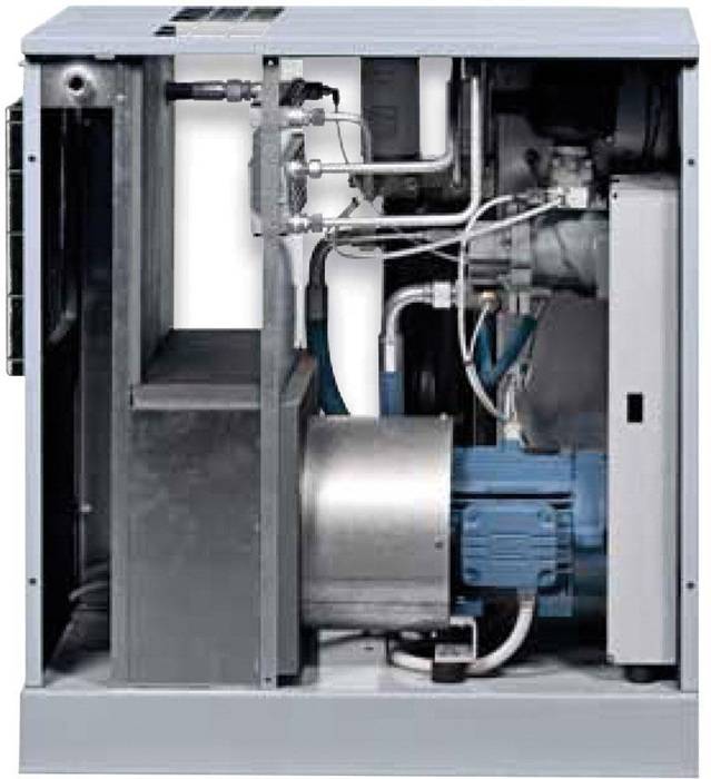 Schraubenkompressor MSA 11 Druck 10bar Liefermenge 1435l/min 11kW