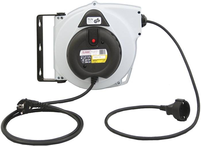 ELMAG Automatischer Kabelaufroller ROLL ELECTRIC JUNIOR 230/10