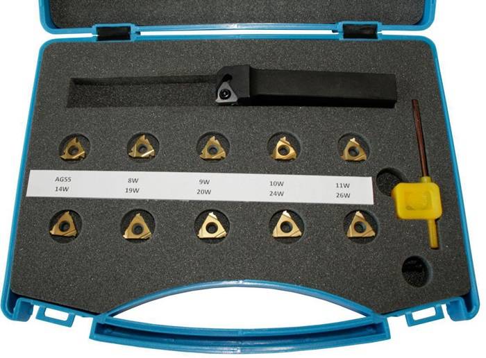 Innengewindedrehset KNG 12mm metrische Gewinde 12-teilig ELMAG