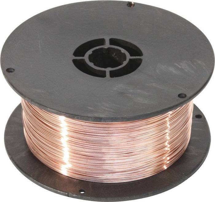 SchweißdrahtrolleSchweißdraht SG2 0,6mm, niederlegiert, 1.5125 MAG, Ø200, 5,0kg