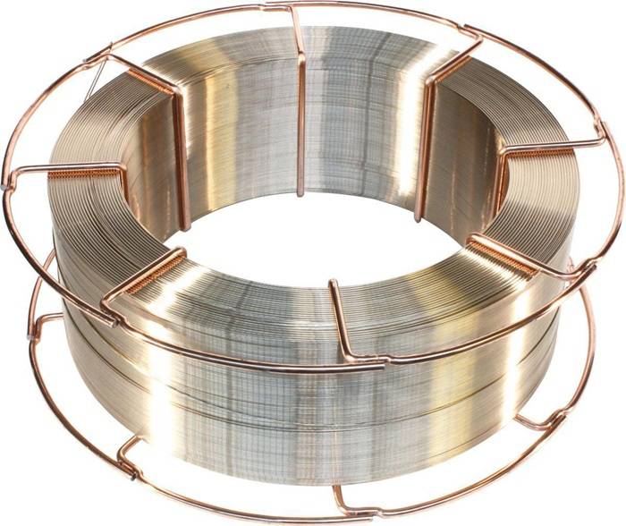 Zinkblech-Spezial-SchweißdrahtrolleSchweißdraht 0,8mm, 1.5112, verzinkte Werkstücke, Ø300, 15,0kg