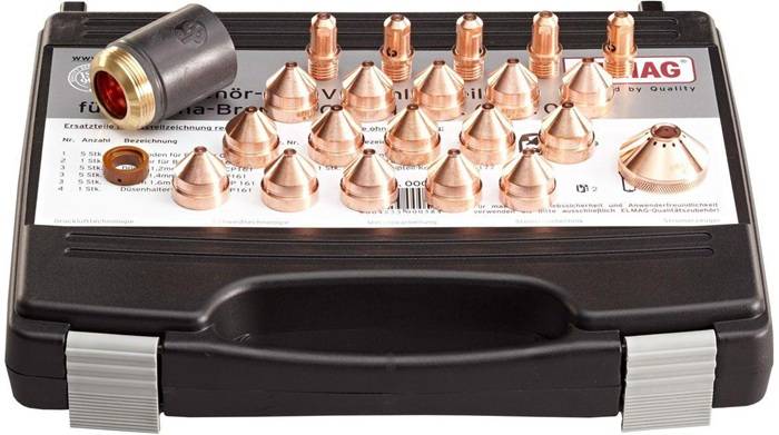 Zubehör-/Verschleißteileset f.CP162C MAR (20-110 Amp.) ELMAG