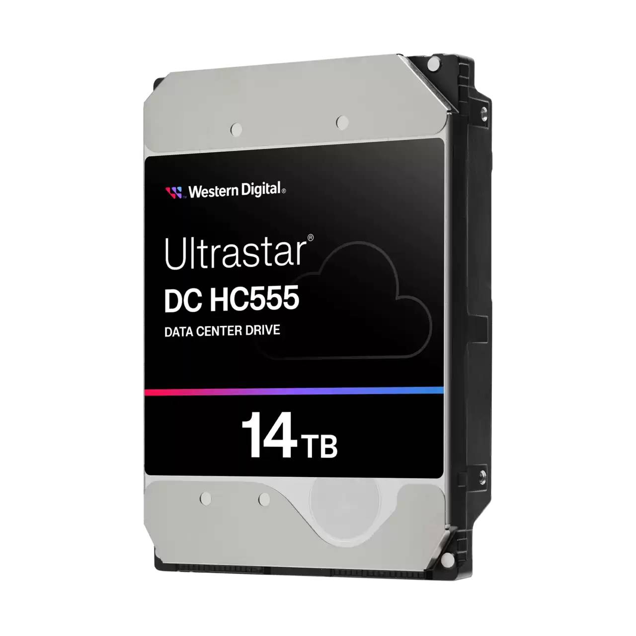 WD Ultrastar DC HC555 - Festplatte - Rechenzentrum - verschlüsselt - 14 TB -