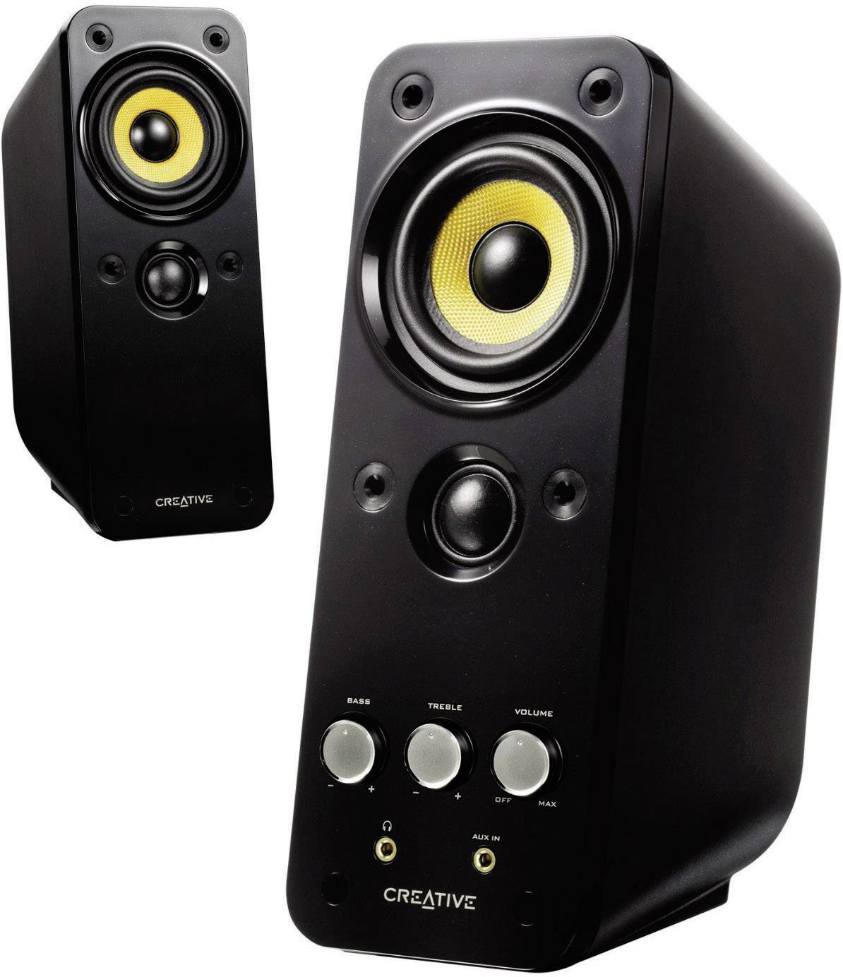 Creative GigaWorks™ T20 Serie II 2.0 PC-Lautsprecher Kabelgebunden 28 W Schwarz