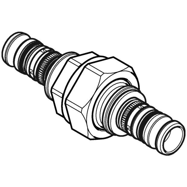 GEBERIT Mepla Verschraubung Rg d26