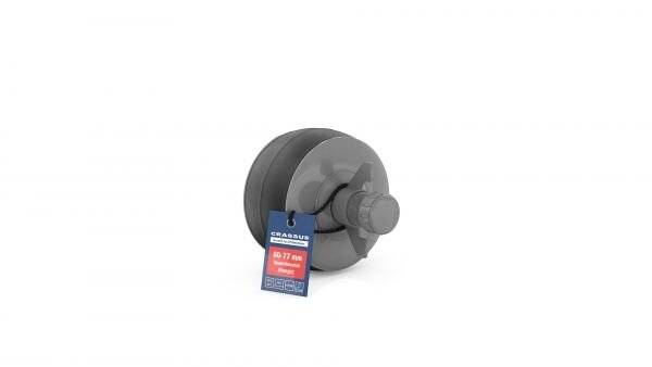 Crassus Schnellverschlussstopfen CSV 70 PVC, 60-77mm