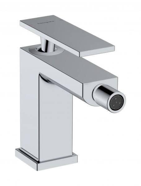 Hansgrohe Tecturis E Einhebel-Bidetmischer, 5l/min, Zugstangen-Ablaufgarnitur, Chrom