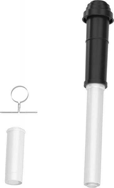 Bosch Grundbausatz FC-Set-80-C33x oben, D 80/125mm, Schwarz