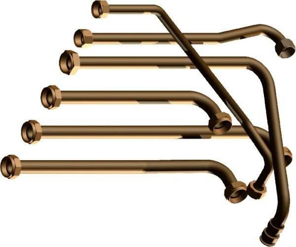 Bosch Installationszubehör CS 10 Anschlusssatz horizontal Anschlusssatz, 1 Heizkreis