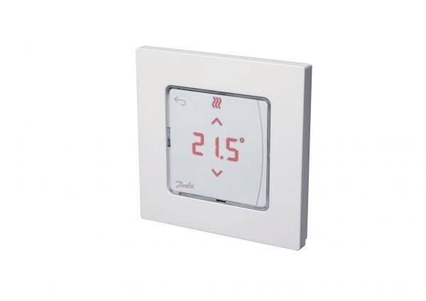 Danfoss Unterputzraumthermostat Icon mit LED-Display-Version, Unterputz