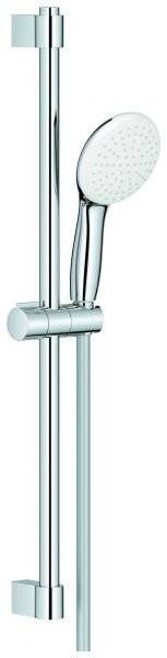 Grohe Tempesta 110 Brausestangenset, 600mm, Relexaflex 1750mm, 1 Strahlart, Durchfl. 7,6 l/min, Chrom, 27924003