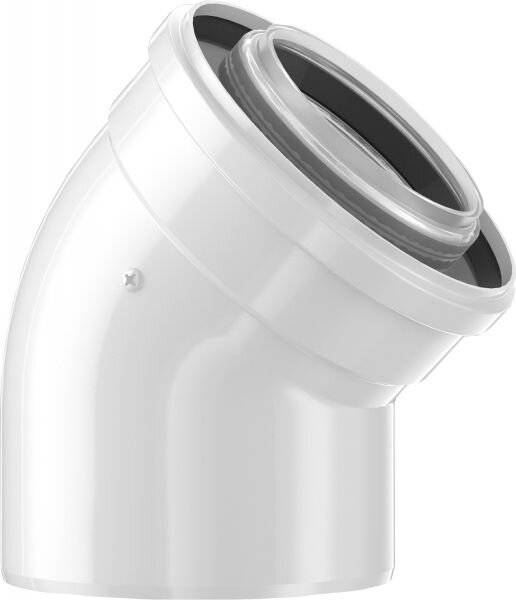 Bosch Doppelrohrbogen 45 Grad FC-CE80-45, D 80/125mm