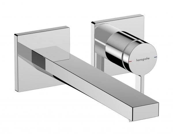 HG Einhebel-Waschtischmischer Tecturis E Unterputz EcoSmart+ Auslauf 225mm chrom