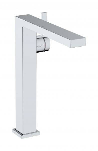 hansgrohe Tecturis E Einhebel-Waschtischmischer 240mm 4l/min Fine CoolStart Chrom EcoSmart plus für Aufsatzwaschtische,