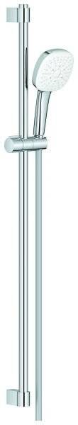Grohe Tempesta Cube 110 Brausestangenset, 900mm, Relexaflex 1750mm, 3 Strahlarten, Durchfl. 13,5 l/min, Chrom, 27789003