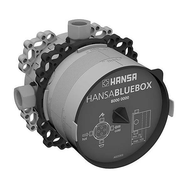 Hansa BlueBox Unterputz-Rohbauset Bade- und Brausearmatur, G 1/2", DN 15, 80000000