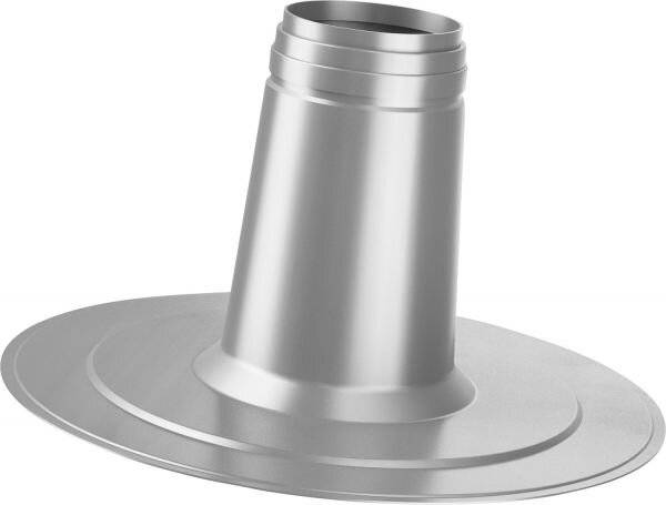 Bosch Flachdachflansch FC-O60-80, 0 Grad, Länge 150mm, D 125mm