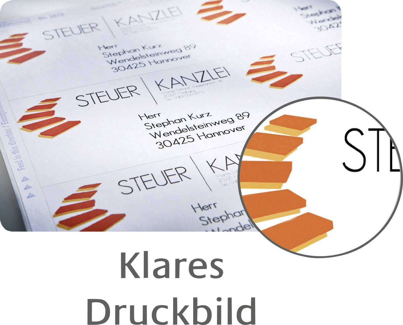 Avery-Zweckform J8163-25 Adress-Etiketten 99.1 x 38.1 mm Papier Weiß 350 St. Permanent haftend Tintenstrahldrucker