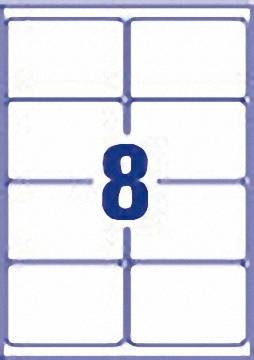 Adressetiketten 99,1x67,7mm VE=200 Stück