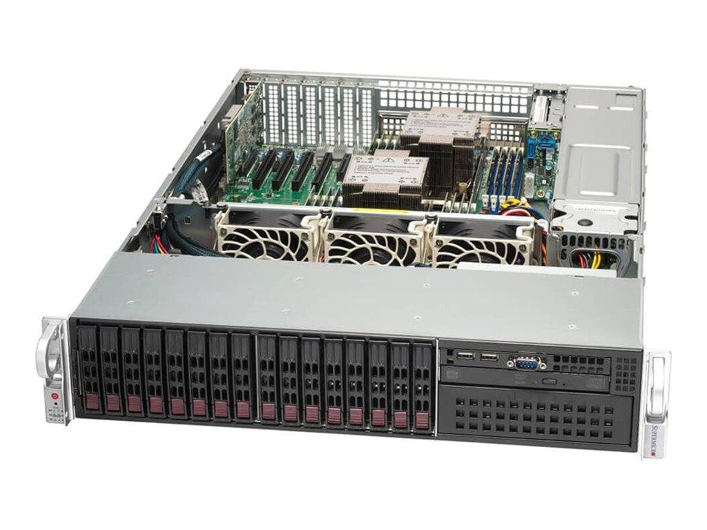Supermicro Mainstream SuperServer 221P-C9R - Server - Rack-Montage - 2U - keine