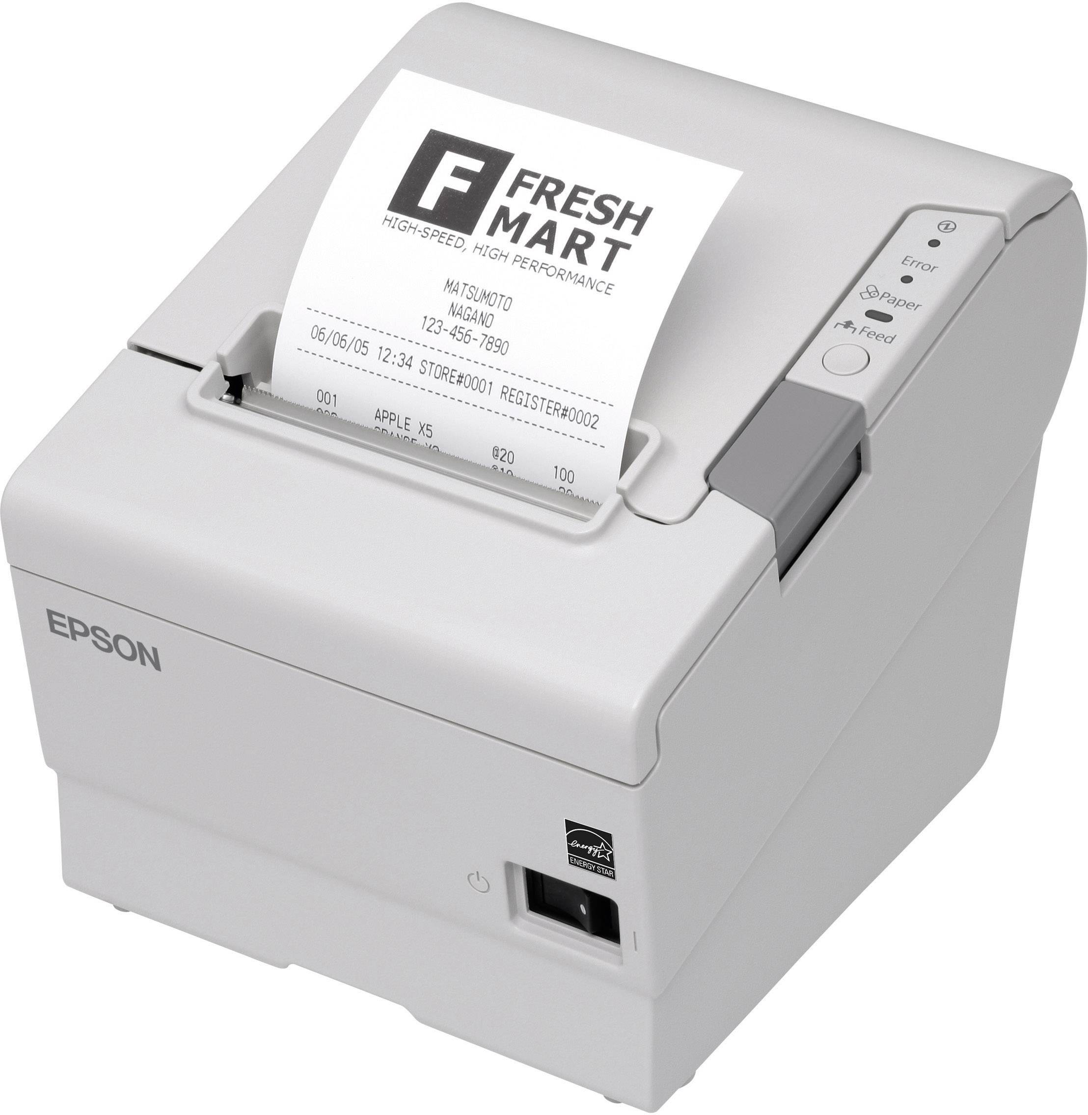 Epson TM-T88V Bon-Drucker Thermodirekt 180 x 180 dpi Weiß USB, Parallel