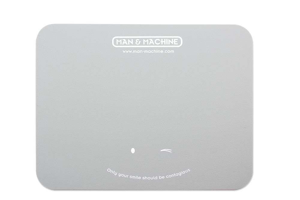 Man-Machine MPAD/G6 - Grau - Einfarbig - SilikonAutoclavable Mouse Pad – 5 pack