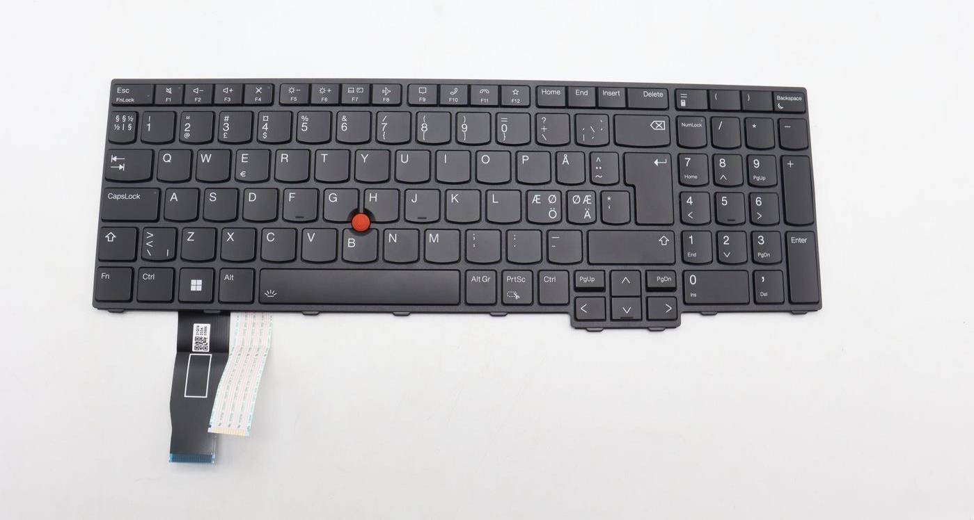Lenovo 5N21K05038, Tastatur, Tastatur mit Hintergrundbeleuchtung, Lenovo, ThinkPad T16 Gen 2