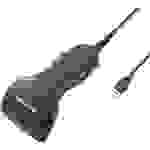 Manhattan 401517 USB-Kit Barcode-Scanner Kabelgebunden 1D Schwarz Hand-Scanner USB