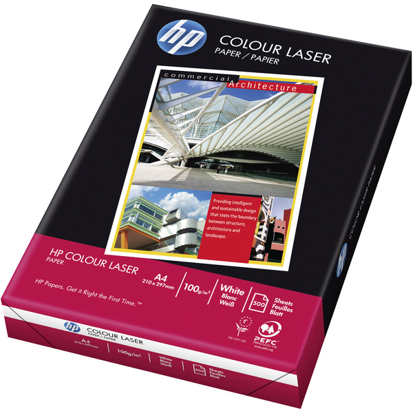 HP Colour Laser Paper CHP350  Laser Druckerpapier DIN A4  500 Blatt Weiß
