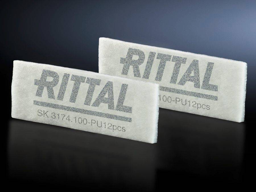 RITTAL Ersatzfiltermatte 5St 89x89x10mm rechteckig