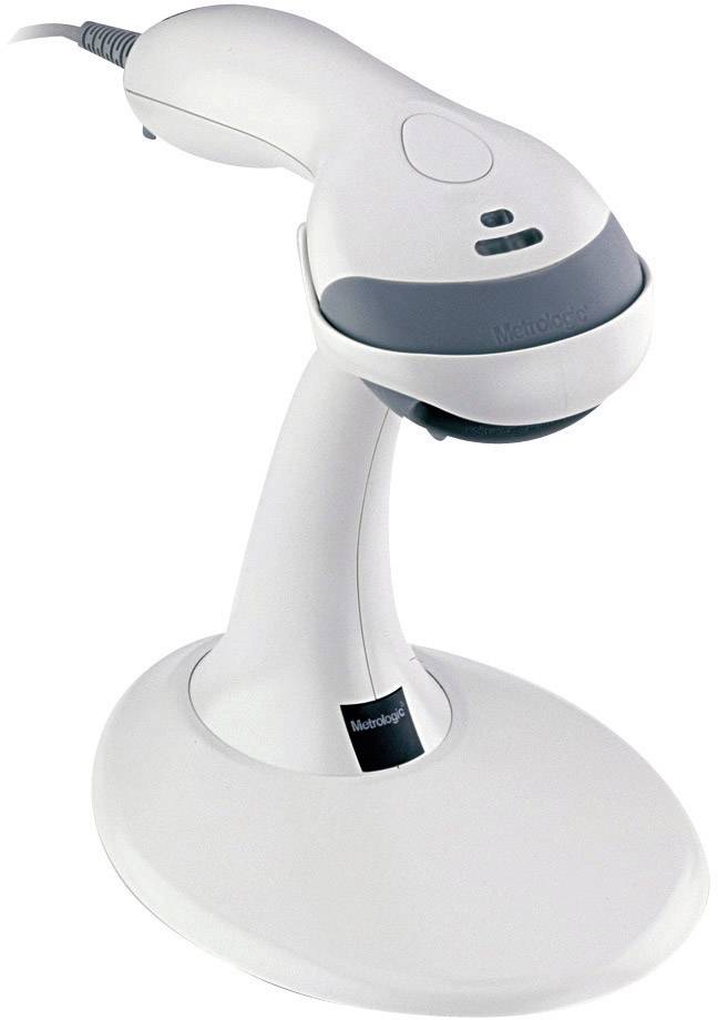 Honeywell Voyager 9540 USB-Kit Barcode-Scanner Kabelgebunden 1D Laser Weiß Hand-Scanner USB