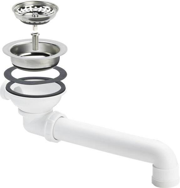 Viega Ablaufventilset 7139.15, Kunststoff, Weiß
