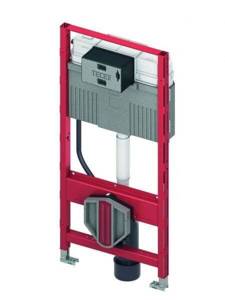 TECE WC-Modul TECEprofil 1120mm, m SPK, Betätigung von vorne