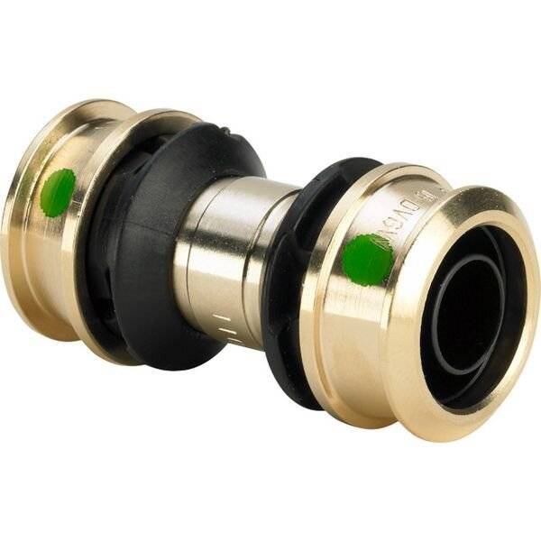 Viega Kupplung Raxofix 5315 20mm, mit SC-Contur, Siliziumbronze