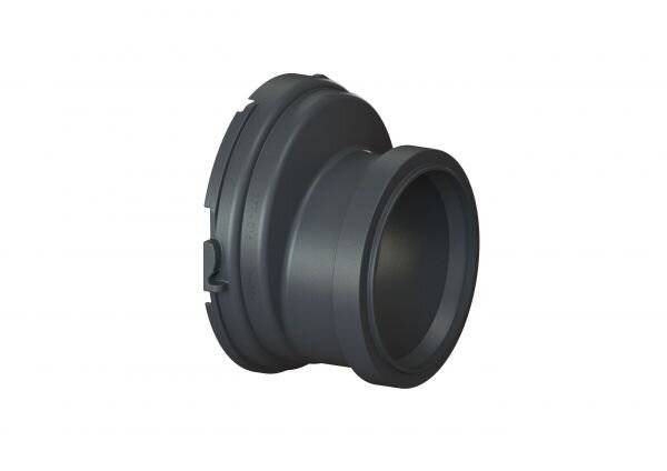 KESSEL Muffe DN 125, mit Dichtung