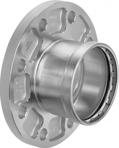 Viega Sanpress Inox XL-Flanschübergang mit SC-Contur Stahl nichtrostend, Modell 2359XL VdS-Zulassung DN: 100 d: 108,0