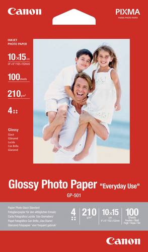 Canon GP-501 0775B003 Fotopapier 10 x 15 cm 210 g/m² 100 Blatt Glänzend