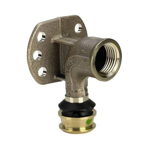 Viega Wandscheibe Raxofix 5325.5 16xRp 1/2, mit SC-Contur, Siliziumbronze