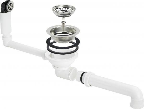 Viega Ablaufventilset 7139.152, Kunststoff, Weiß