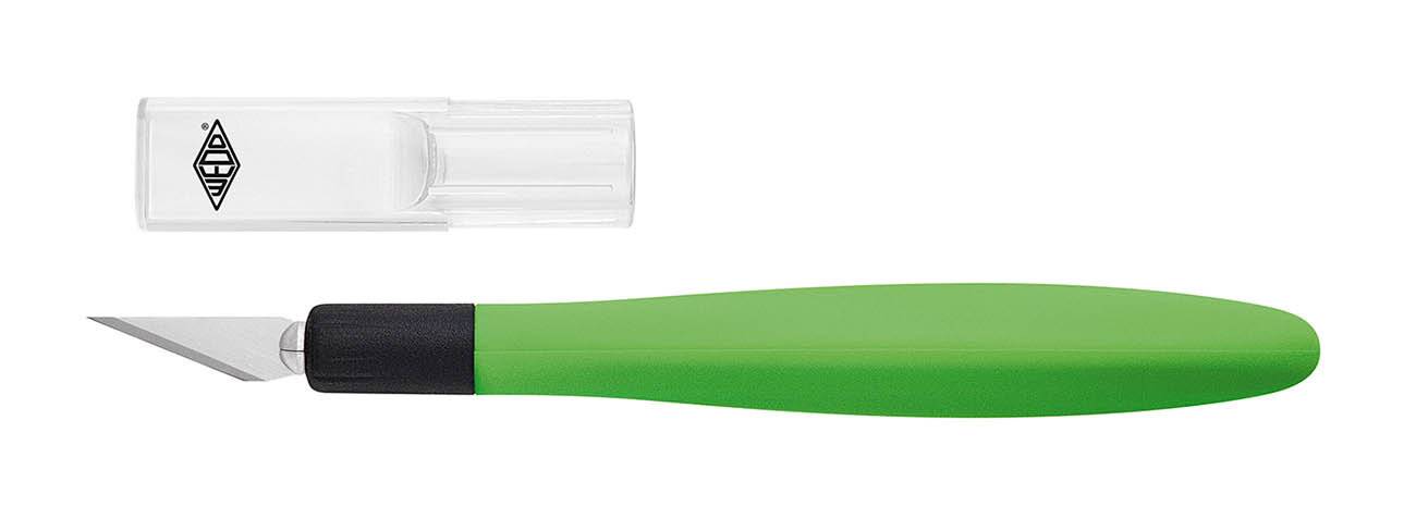 WEDO Skalpell Comfortline, Länge: 150 mm, apfelgrün