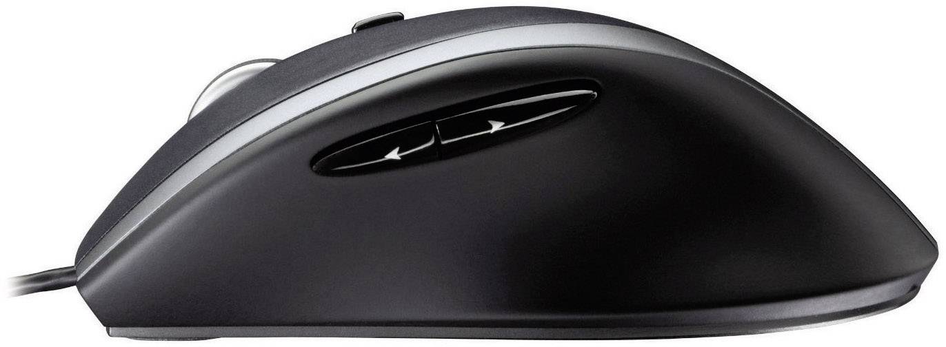 Logitech M500 Refresh Maus USB Laser Schwarz 6 Tasten 1000 dpi