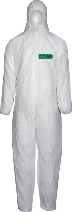 Schutzoverall Gr.XL weiß PSA II COVERCLEAN GREEN