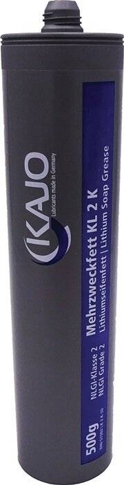 Mehrzweckfett Grease KL2K 500g hell Schraubkartusche KAJO