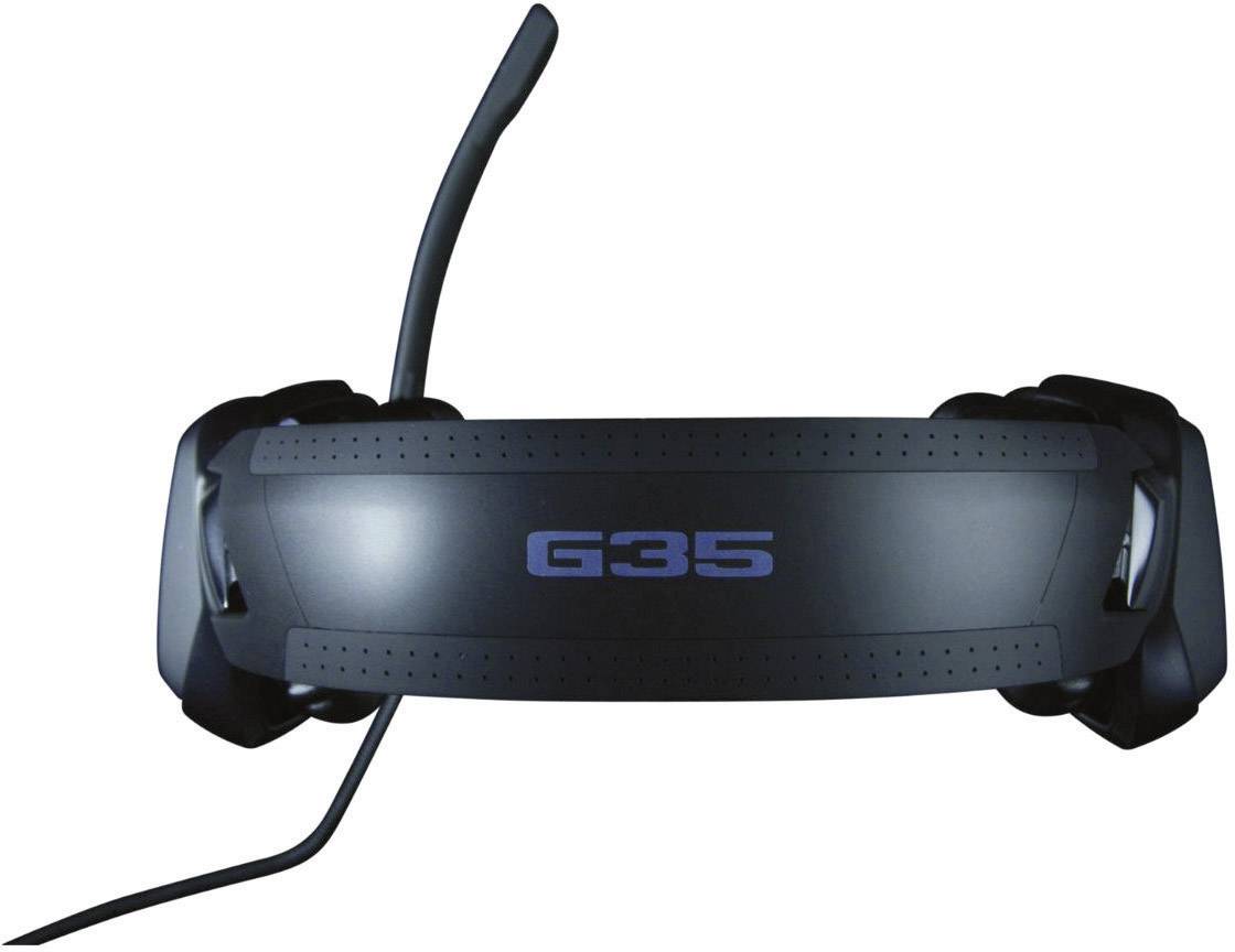 Logitech G35 Gaming Headset Gaming Over Ear Headset kabelgebunden 7.1 Surround Mikrofon-Rauschunterdrückung Lautstärkeregelung, Mikrofon-Stummscha