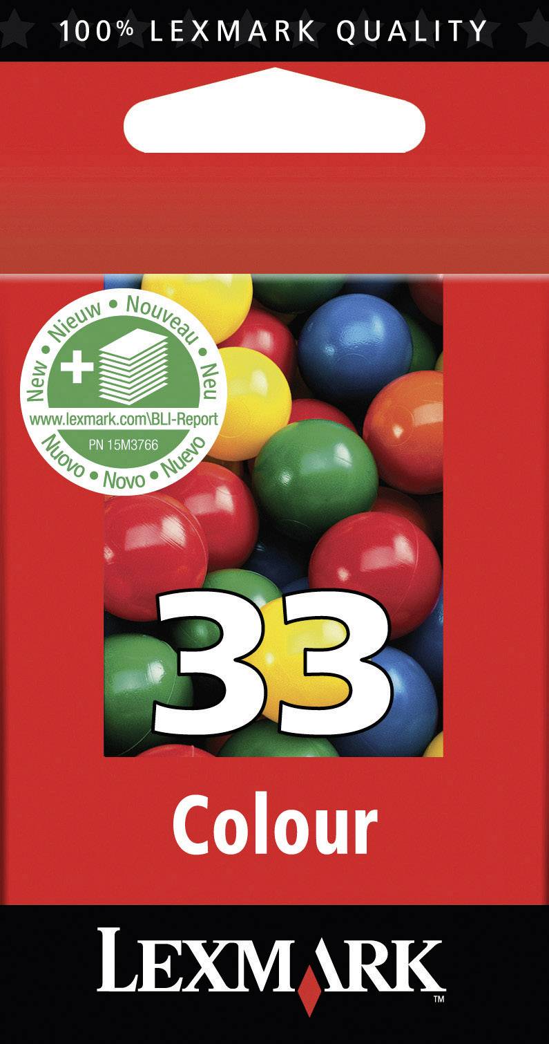 Lexmark 33 Druckerpatrone Original Cyan, Magenta, Gelb