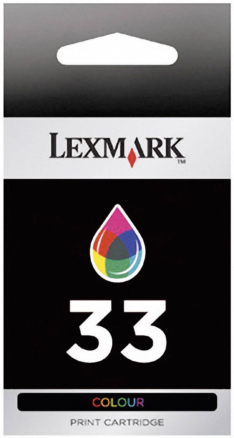 Lexmark Druckerpatrone 33 Original Cyan, Magenta, Gelb 18CX033